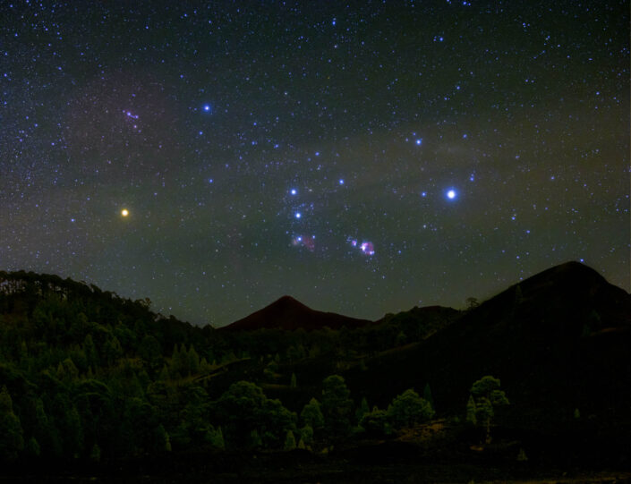 Orion over El Teide
